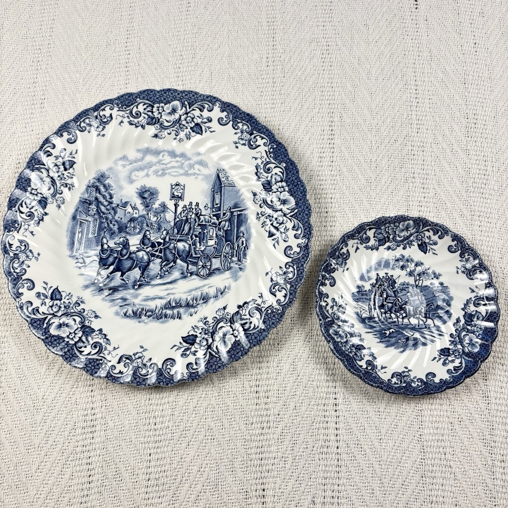 Coaching Scenes Johnson Brothers Made In England Ironstone Hunting Country 🍓